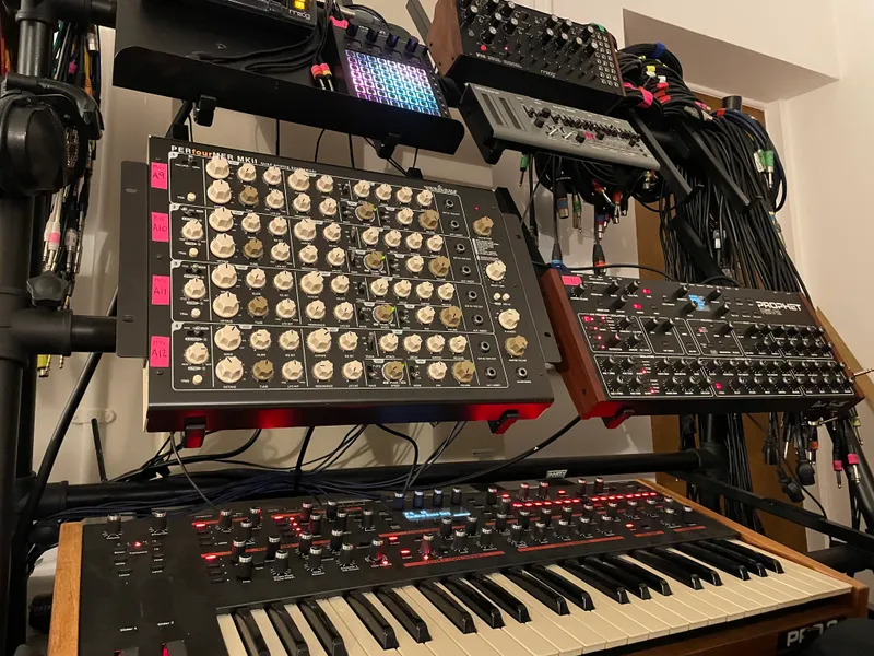 Dom Storrs' professional audio studio in Manchester